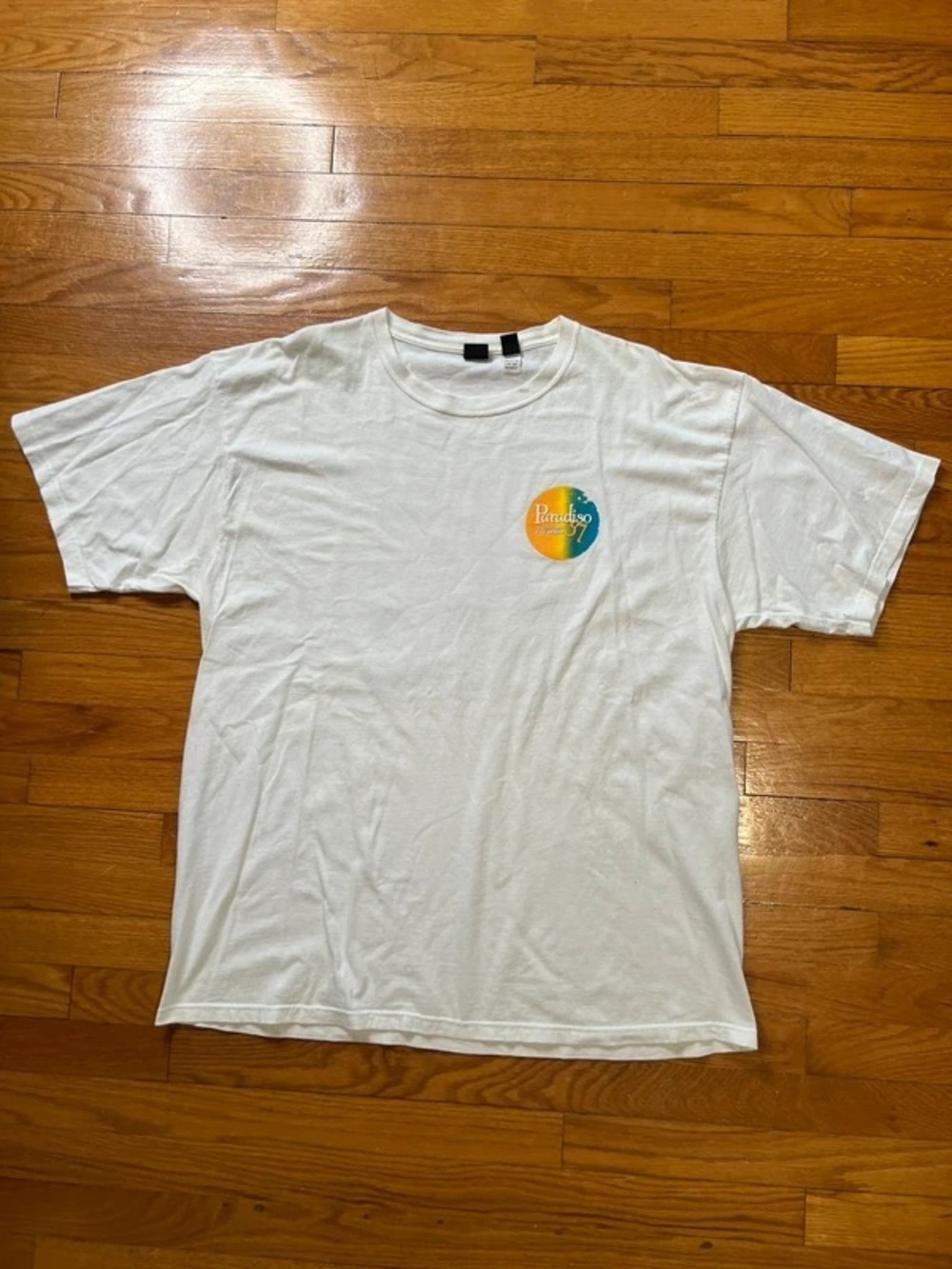 White Graphic Crewneck T-Shirt